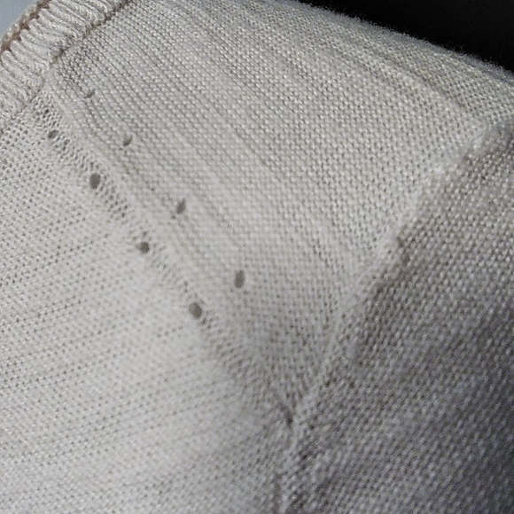 Loft slightly distressed tan/cream cardigan - Picture 3 of 5